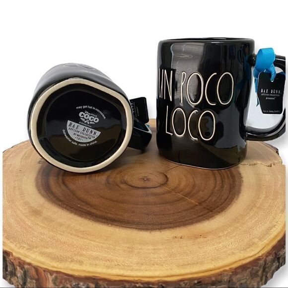 Rae Dunn Disney Pixar Coco LL Double Sided Black Mug Day Dead Lot Of 2 NWT - Picture 10 of 10